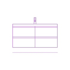 Fixtures Bathroom Vanity Ikea Godmorgon Odensvik Single Vanity 4 Drawers Slot Line Art Svg Vector, Free Vectors File